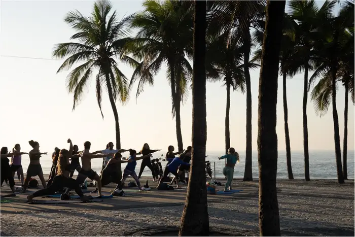 Beach Yoga