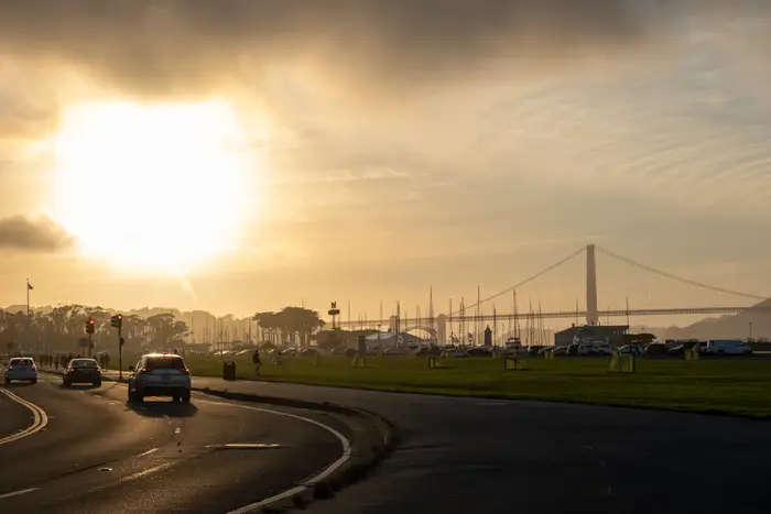 Golden Hour at Golden Gate