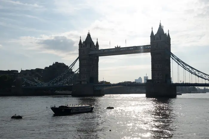 London Bridge Silhouette